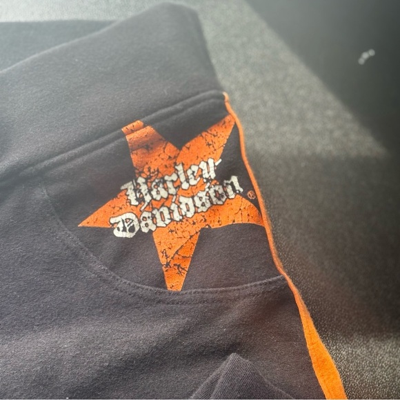 Womens Harley-Davidson Wide Leg Pants – Size 1X - Picture 3 of 6